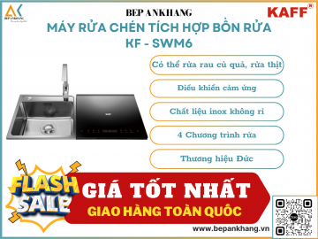 Máy Rửa Chén Kết Hợp Bồn Rửa KAFF KF-SWM6 - Made in Germany